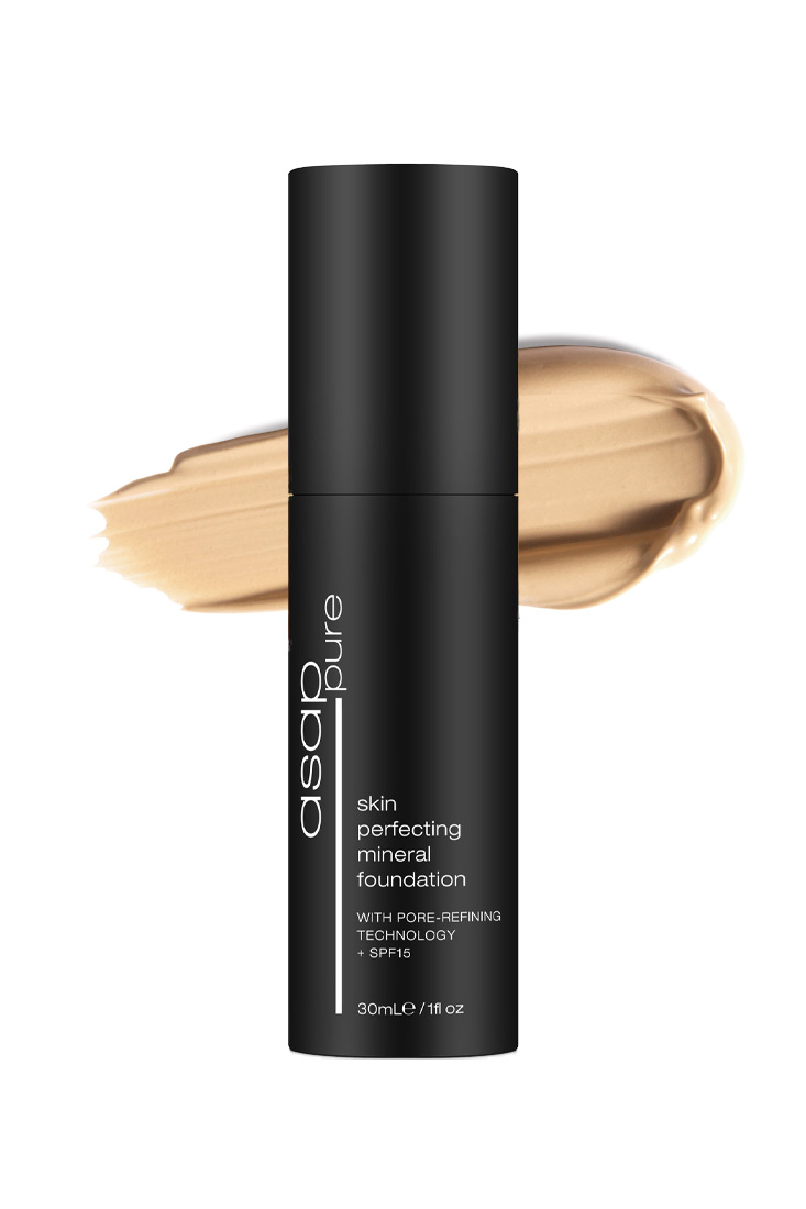 asap skin perfecting mineral foundation pure one